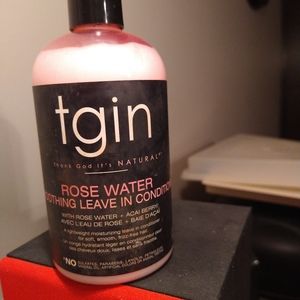 tgin Rose Water Smoothing Leave in Conditioner Great For Spring & Summer